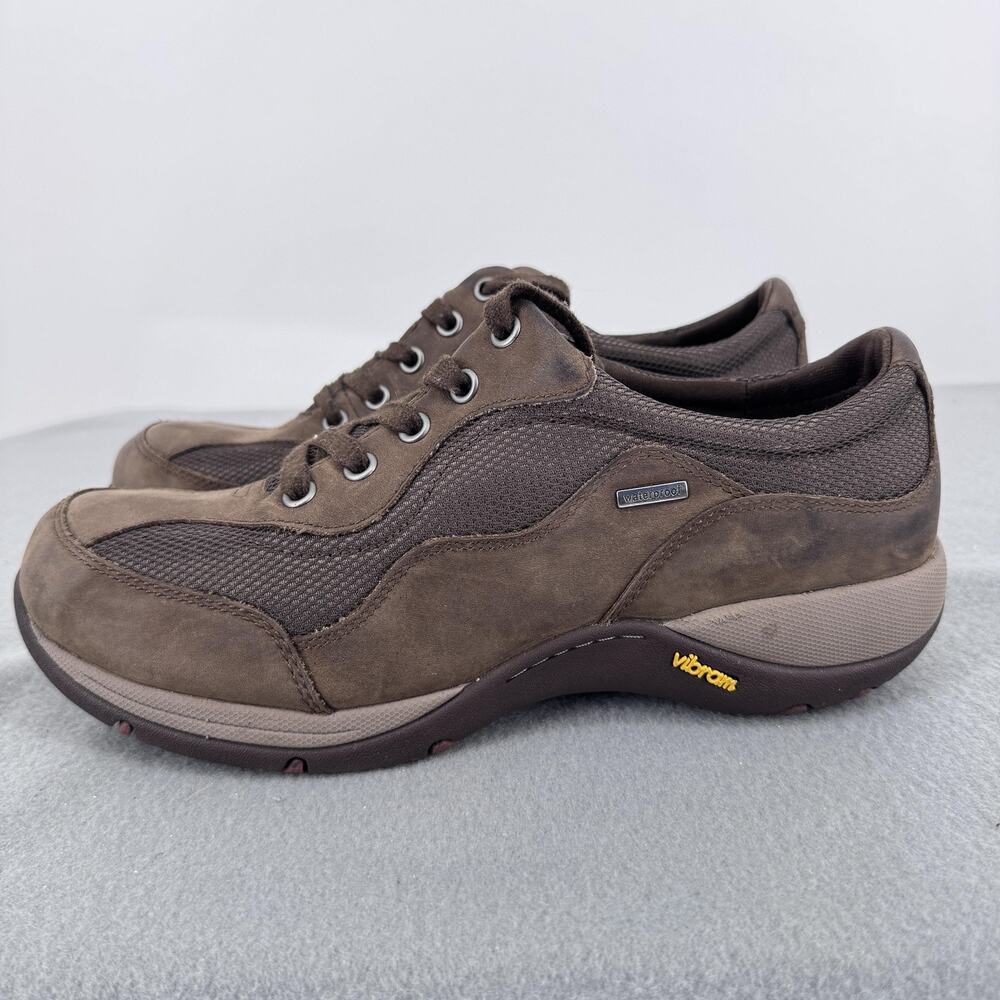Dansko Chantal Womens Waterproof Oxford Shoes Vibram Brown EU 40 US 9.5 10